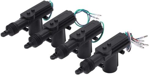 طقم نظام الدخول بدون مفتاح ، Universal Car Central Locking مجموعة قفل الباب ، التحكم عن بُعد 4 أبواب قفل الأمن أدوات دخول الأمان لمعظم المركبات 4 أبواب تثبيت الأبواب in Saudi Arabia
