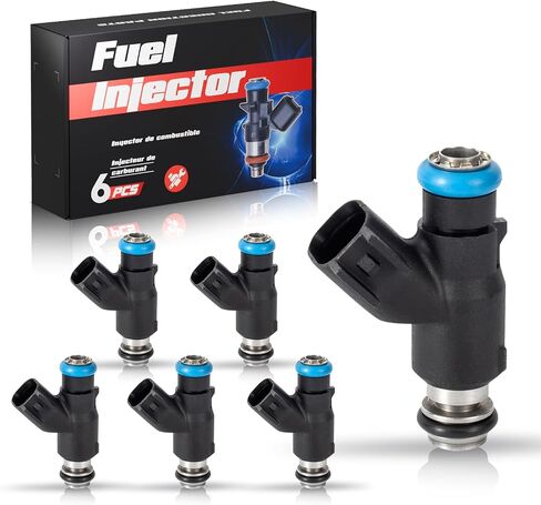 ena enjuped fuel enjouse for FJ837 353103C000 مجموعة من 6 متوافق مع Hyundai Santa Kia Sorento Azera Entourage Genesis Fe Sonata Veracruz Amanti Sedona Sorento V6 3.3L 3.8L 2006-2008 2008 2012 2012 2012 2012 2012 2012 2012 in Saudi Arabia
