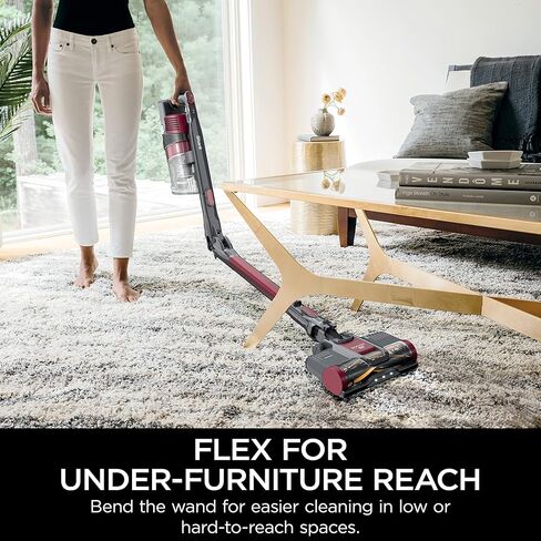 SHARK PET Pro Cordless Stick Vacuum مع Multiflex ، مرشح HEPA ، وزن خفيف ، شفط قوي ، وقت تشغيل 40 دقيقة ، فراغ اليد القابل للإزالة ، يشمل أداة شق وفرشاة الغبار ، UZ351H in Kuwait