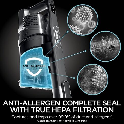 SHARK PET Pro Cordless Stick Vacuum مع Multiflex ، مرشح HEPA ، وزن خفيف ، شفط قوي ، وقت تشغيل 40 دقيقة ، فراغ اليد القابل للإزالة ، يشمل أداة شق وفرشاة الغبار ، UZ351H in Kuwait