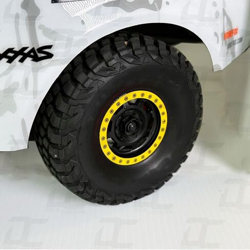 RIM LIP Beadlock Accent Stecent Kit - Fits Traxxas Unlimited Desert Racer (UDR) (مسامير أسود وردي أسود) in Kuwait