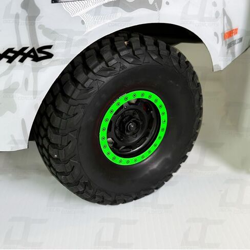 RIM LIP Beadlock Accent Stecent Kit - Fits Traxxas Unlimited Desert Racer (UDR) (مسامير أسود وردي أسود) in Kuwait