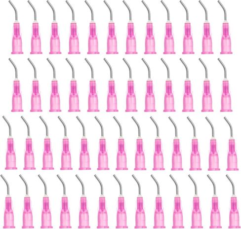 PATIKIL Blunt Tip Dispensing Needles with Bent Blunt Needle, 100 Pcs 0.5 Inch 21G Industrial Liquid Dispenser Needle for Refilling Liquid Ink Adhesive Glue in Saudi Arabia