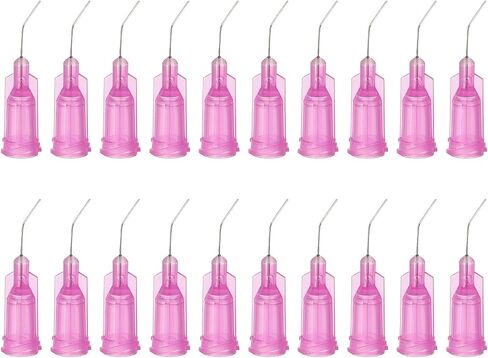 PATIKIL Blunt Tip Dispensing Needles with Bent Blunt Needle, 100 Pcs 0.5 Inch 21G Industrial Liquid Dispenser Needle for Refilling Liquid Ink Adhesive Glue in Saudi Arabia