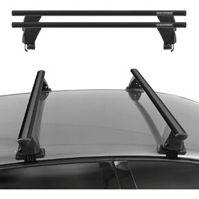 OMAC Smooth Roof Racks Cross Bars Luggage Carrier for Mazda CX-5 2013-2016 Black 2 Pcs Anti-Theft for Travel Kayak Canoe Surf Ski Snowboard Camping in Kuwait