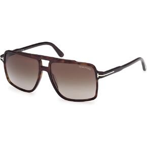 Tom Ford Kemp Smoke Smawient Navigator Men's Sunglasses FT1177 52B 59 in Saudi Arabia