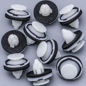 Rexka 10pcs Tailgate Garnish Clips for Honda Acura 91513-SJK-003 Accord Civic Crosstour MDX RDX RLX TL TSX in Kuwait