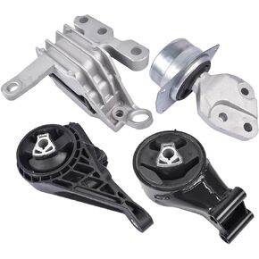 GELUOXI 4PCS Engine Motor Mount and Transmission Mount Set Replacement for Chevy Malibu 2014-2015 Limited 2016 L4 2.5L A5719 A5530 A5711 A5729 in Saudi Arabia