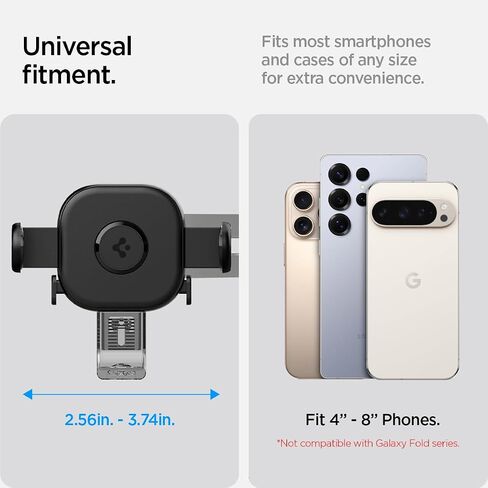 Spigen TapLock Qi2 MagSafe Charging Tesla Phone Mount for Model Y & More | For Model Y/3/S/X/Juniper - For iPhones with MagSafe & Galaxy phones with MagSafe cases & Pixel phones with Pixelsnap in Saudi Arabia