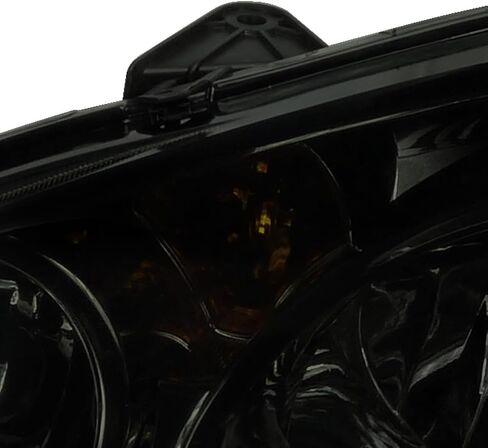 SPEC-D TUNING JDM Black Headlights Compatible with 2002-2004 Acura RSX L+R Pair Head Light Lamp Assembly in Saudi Arabia