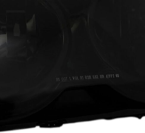 SPEC-D TUNING JDM Black Headlights Compatible with 2002-2004 Acura RSX L+R Pair Head Light Lamp Assembly in Saudi Arabia