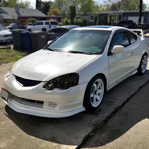 SPEC-D TUNING JDM Black Headlights Compatible with 2002-2004 Acura RSX L+R Pair Head Light Lamp Assembly in Saudi Arabia