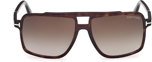 Tom Ford Kemp Smoke Gradient Navigator Men's Sunglasses FT1177 52B 59 in Saudi Arabia