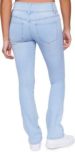 Forever 21 Women's Mid-Rise Bootcut Jeans in Saudi Arabia