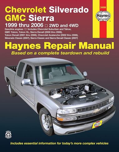 شيفروليه سيلفرادو GMC Sierra Pickups '99 -'06 دليل إصلاح هاينز: 1999 من خلال 2006 2WD و 4WD in Saudi Arabia
