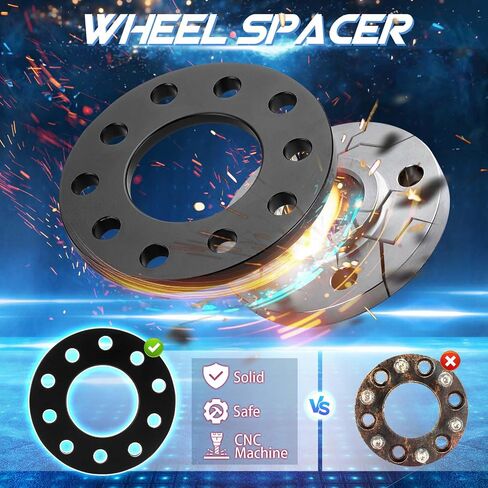 TadaMark 5x120 5x127 Wheel Spacers 6mm 5x5 Wheel Adapters 78.1mm Bore fit for Chevrolet Corvette 1984-2021 Camaro 1982-2002 Dodge Durango 2011-2021 Jeep Grand Cherokee 1994-2021 BMW 128i 135i 4pcs in Saudi Arabia
