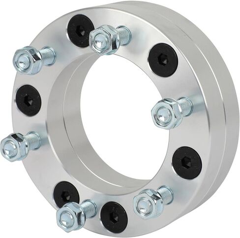SCITOO 4Pcs 5x5.5 to 6x5.5 Wheel Adapters 2 inch Bore 108mm Studs 1/2" 5 Lug Wheel Spacers No Hubcentric Fit for Ford E-150 2003-2006,for Ford E-150 Club Wagon 2003-2005 in Saudi Arabia