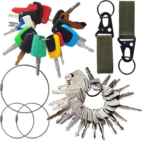 المقاولون مفاتيح المعدات الثقيلة معدات البناء Master Construction Multi Fit معظم المعدات الشائعة تصنيع الحفارة المحفوظات المحمولة Dozer Backhoe Volvo Cat John Deere Case Doosan JCB Kubota Hyster in Kuwait