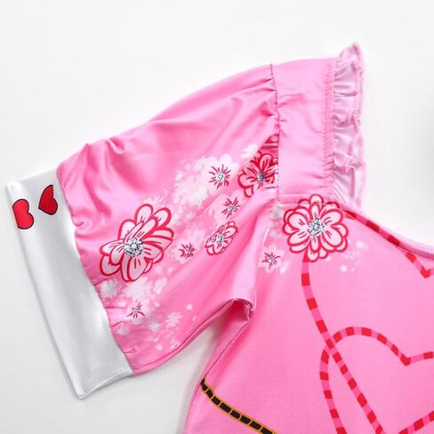 Princess Costume Dress for Girls Halloween Cosplay Outfits with Wig and Gloves4-10Y in Saudi Arabia