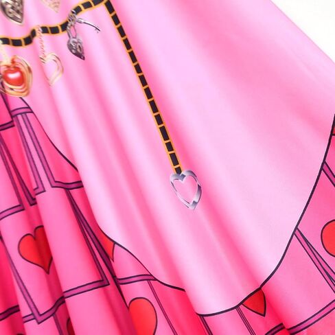 Princess Costume Dress for Girls Halloween Cosplay Outfits with Wig and Gloves4-10Y in Saudi Arabia