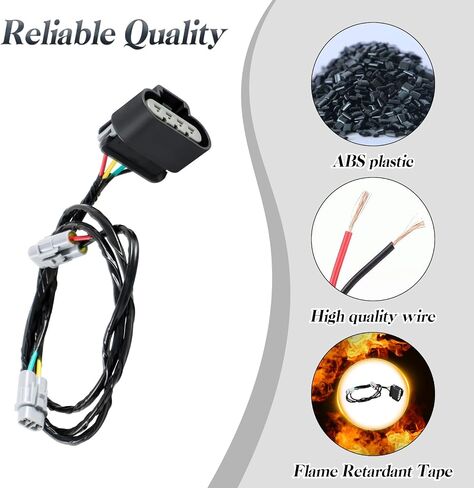 FUSCH New Fuel Pump Wiring Harness Compatible with Massimo Cub Cadet Bennche EFI MSU UTV Replace#: 39560-115H-0000 in Saudi Arabia