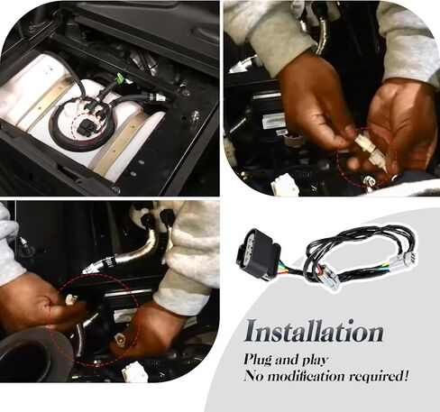 FUSCH New Fuel Pump Wiring Harness Compatible with Massimo Cub Cadet Bennche EFI MSU UTV Replace#: 39560-115H-0000 in Saudi Arabia