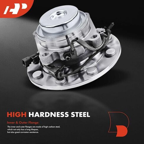 A-Premium Front Wheel Bearing and Hub Assembly with ABS & 8-Lug Compatible with Chevrolet GMC Models - 2018-2023 - Express 2500 3500 4500 & Savana 2500 3500 4500, RWD Only in Saudi Arabia