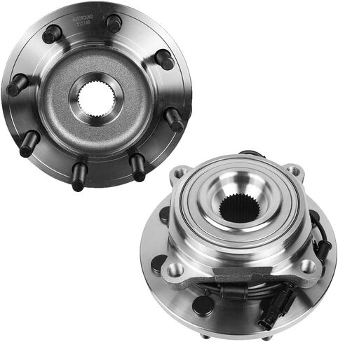 AutoRound 515148 4WD Wheel Wheel Bearing and Hub Assembate مع 2012-2013 RAM 2500/3500 ، 8 lug w/ABS ، مجموعة من 2 in Saudi Arabia