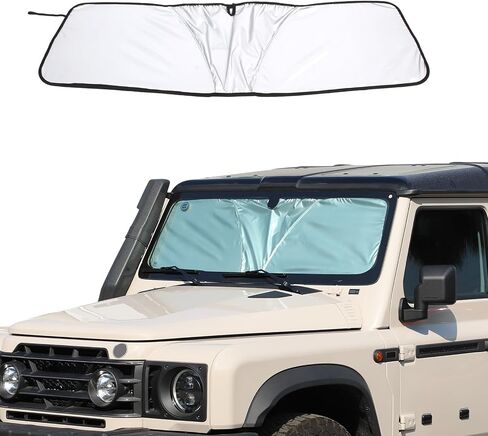 Car Front Windshield Sun Shade Compatible with Ineos Grenadier 2020-2025 Sunshade Foldable UV Reflector Auto Window Sunshade Visor Shield Cover (Style A) in Saudi Arabia