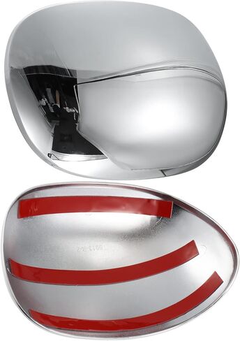 TOP-VIGOR Compatible with Ford F-150 1997-2003, Ford Expedition 1997-2002, Lincoln Navigator 1998-1999, 2pcs Full Mirror Covers Replacement – Chrome Plated Mirror Caps for Left & Right Side in Saudi Arabia