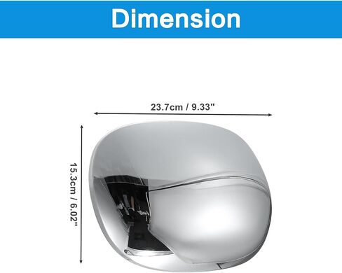 TOP-VIGOR Compatible with Ford F-150 1997-2003, Ford Expedition 1997-2002, Lincoln Navigator 1998-1999, 2pcs Full Mirror Covers Replacement – Chrome Plated Mirror Caps for Left & Right Side in Saudi Arabia