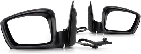 For Volkswagen Jetta Sedan 2011-2018 Door Mirror Passenger Side | Manual | Remote | Black | Replacement For 5C7-857-508-AF-9B9 | VW1321150 in Saudi Arabia
