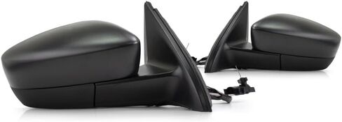For Volkswagen Jetta Sedan 2011-2018 Door Mirror Passenger Side | Manual | Remote | Black | Replacement For 5C7-857-508-AF-9B9 | VW1321150 in Saudi Arabia