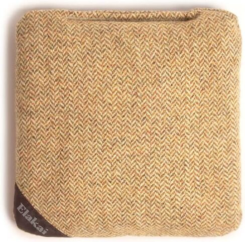 Elakai Cornhole Bags All Weather Single Sided Herringbone Regulation Size and Weight Set of 4 Midnight Navy 6 in x 6 in in Saudi Arabia