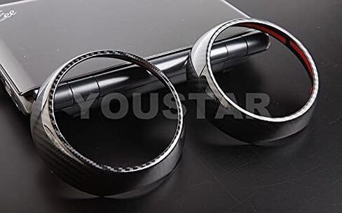 UNICUS Dash Air Vent Cover Trims Carbon Effect 8X Compatible with MINI Cooper F55 F56 F57 in Saudi Arabia