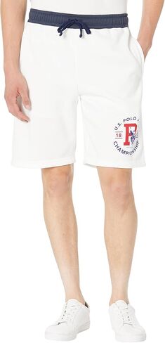 U.S. Polo Assn. Fleece Shorts w/Contrast Black MD in Saudi Arabia