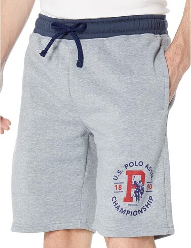 U.S. Polo Assn. Fleece Shorts w/Contrast Black MD in Kuwait