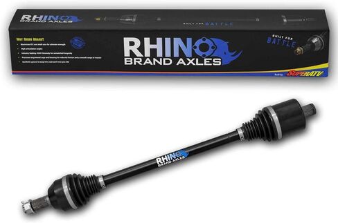 SuperATV Heavy Duty Rhino Brand Axle for Kawasaki Teryx 800 4/750 4/800 (2016+) - Stock Length REAR Axle - Upgrade From Your OEM Axle in Saudi Arabia