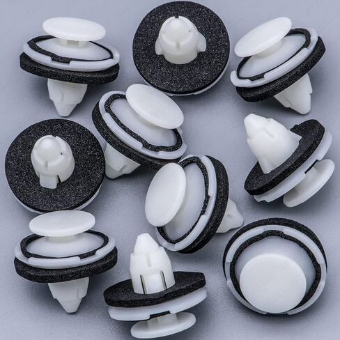 Rexka 10pcs Tailgate Garnish Clips for Honda Acura 91513-SJK-003 Accord Civic Crosstour MDX RDX RLX TL TSX in Kuwait