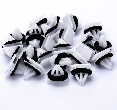 OAUTOO 50PCS Rocker Panel & Door Molding Clip for W716352-S300 Ford Edge for Mustang & for Mustang G.T.2015-On in Saudi Arabia