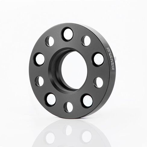 DCVAMOUS 4PC Black 5x5 Hubcentric Wheel Spacers 1 Inch 71.5 Bore Compatible with Jeep 5x127 with 14x1.5 Studs for 2019-2025 Wrangler JL Gladiator JT, 2011-2025 Grand Cherokee WK2, 2011-2025 Durango in Saudi Arabia