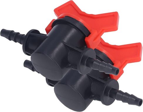 Regulator Regulator Barbed Ball Valve 2PCS Regulator Ball Valve Shut Off Switch with Hose Barb for Drip Irrigation and Valve (4MM regulator) in Saudi Arabia