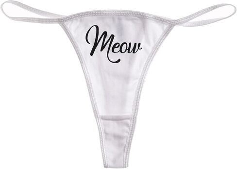 مواء كات كيتي مضحك للسيدات القطن ثونغ بيكيني in Saudi Arabia