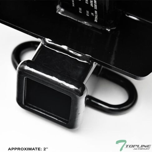 7422446384361 Compatible with 2005-2010 Jeep Grand Cherokee Class 3 III Black 2" Receiver Trailer Hitch in Saudi Arabia