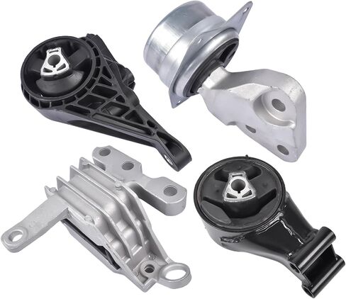 Geluoxi 4PCS محرك محرك MOTTION واستبدال مجموعة التثبيت في CHEVY MALIBU 2014-2015 LIMITED 2016 L4 2.5L A5719 A5530 A5711 A5729 in Saudi Arabia