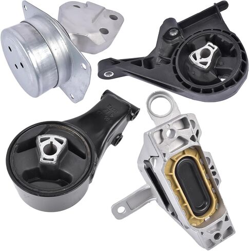 Geluoxi 4PCS محرك محرك MOTTION واستبدال مجموعة التثبيت في CHEVY MALIBU 2014-2015 LIMITED 2016 L4 2.5L A5719 A5530 A5711 A5729 in Saudi Arabia