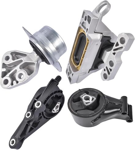 Geluoxi 4PCS محرك محرك MOTTION واستبدال مجموعة التثبيت في CHEVY MALIBU 2014-2015 LIMITED 2016 L4 2.5L A5719 A5530 A5711 A5729 in Saudi Arabia