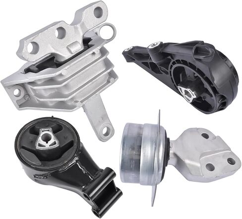 Geluoxi 4PCS محرك محرك MOTTION واستبدال مجموعة التثبيت في CHEVY MALIBU 2014-2015 LIMITED 2016 L4 2.5L A5719 A5530 A5711 A5729 in Saudi Arabia
