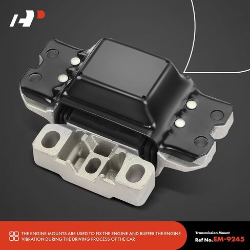 A-Premium 6PCS Engine Motor Mount and Transmission Mount Kit Compatible with Volkswagen Rabbit 2006 2007 2008 2009 2.5L, Replace# 1K0199885AE, 1K0199868B in Saudi Arabia