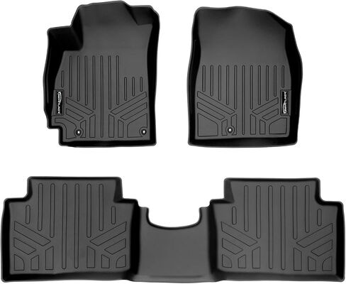 SMARTLINER Custom Fit Floor Mats 2 Row Liner Set Compatible with 2019-2022 Hyundai Veloster in Saudi Arabia